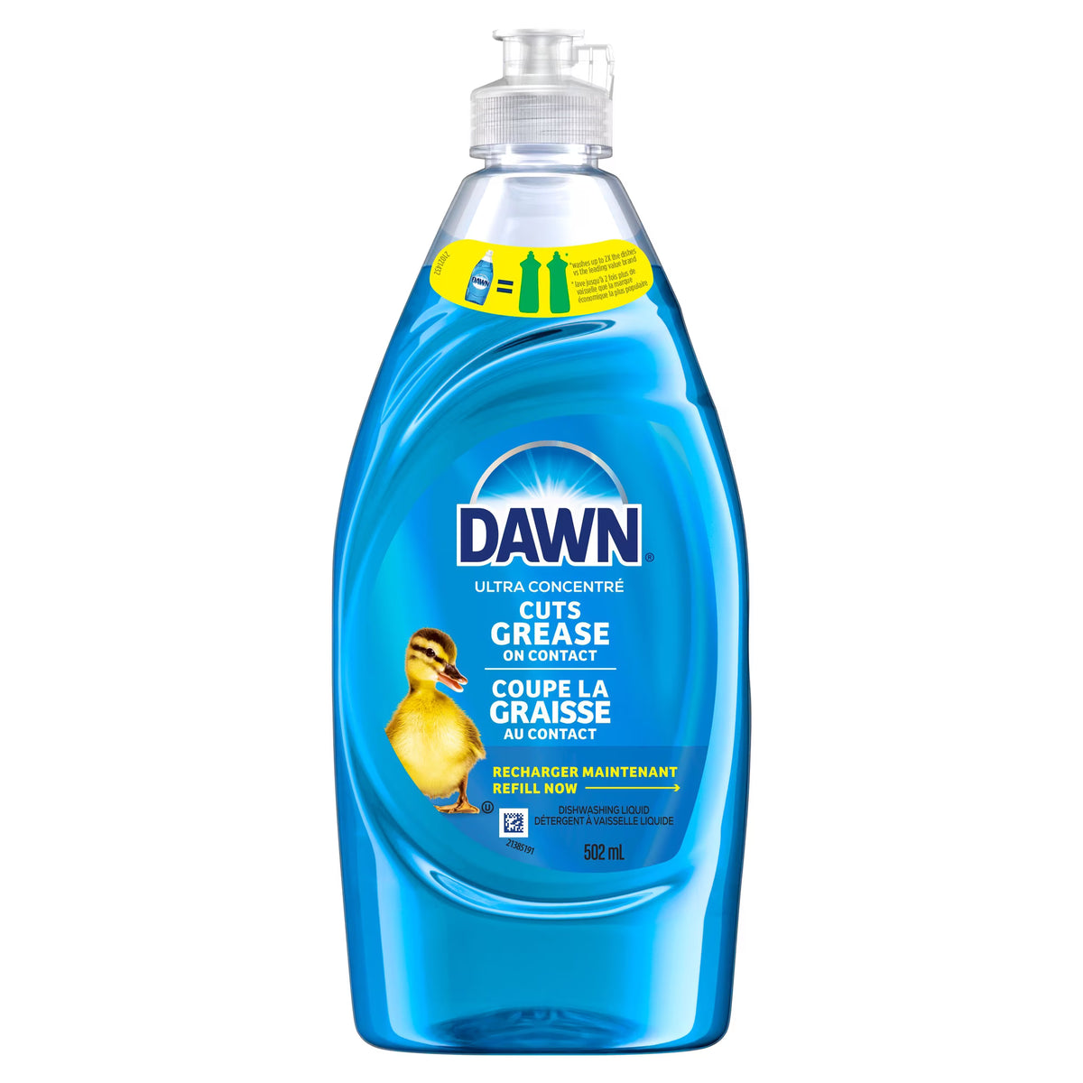 DAWN ULTRA DISHWASHING ORIGINAL 502ML LIQUID pack of 10