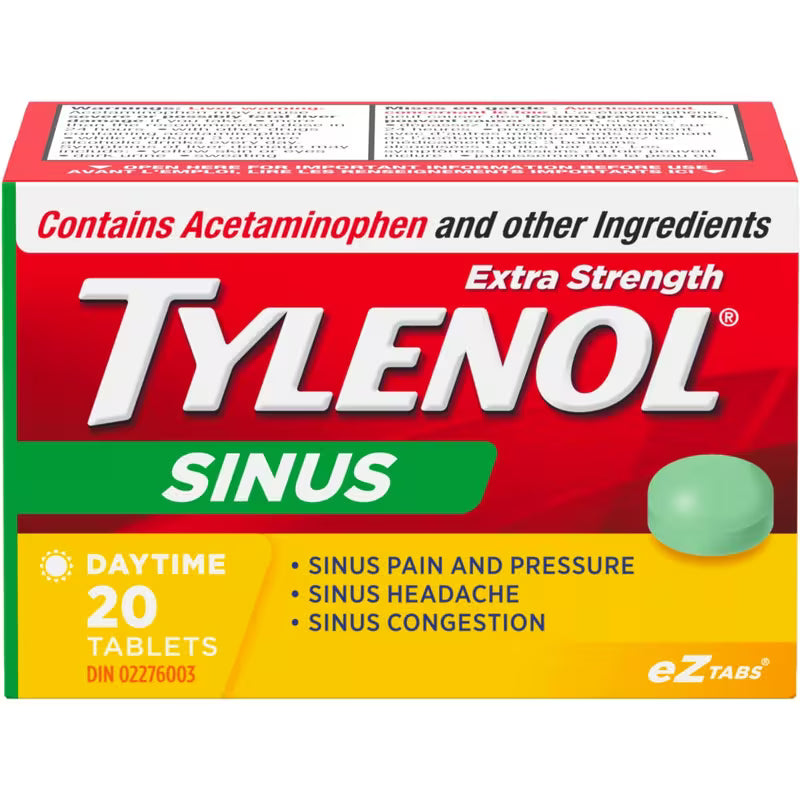 TYLENOL SINUS XST DAYTIME TB 20 TABLET