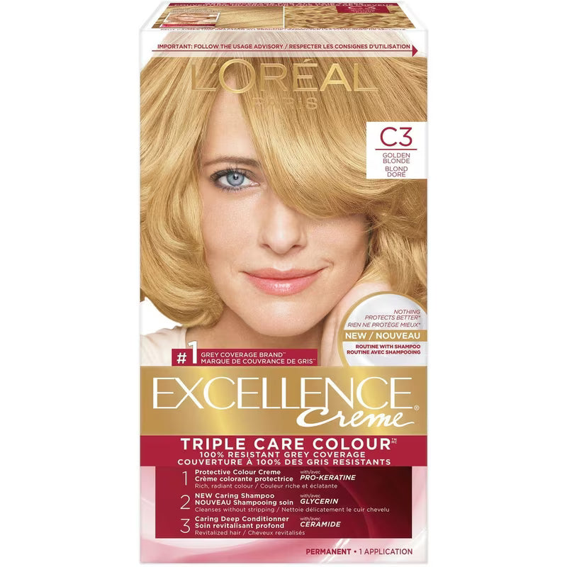 L'OREAL EXCELLENCE CR C3 GOLDEN BLONDE
