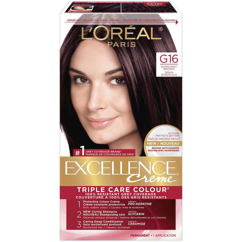 EXCELLENCE PRO-KERATIN BURGUNDY BROWN #G16