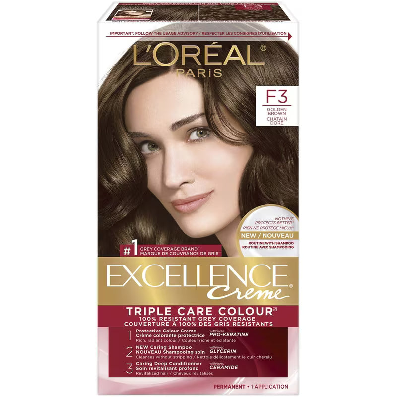 EXCELLENCE PRO-KERATIN GOLDEN BROWN #F3