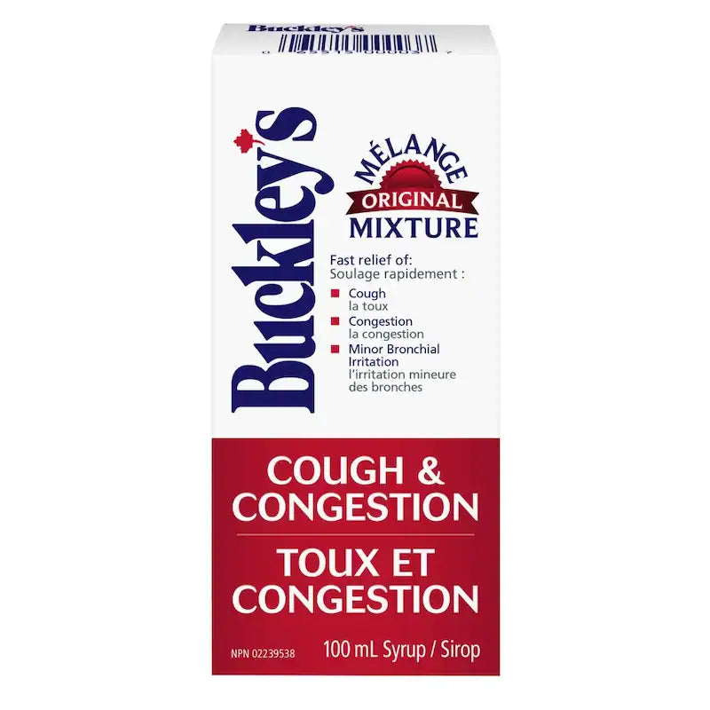 BUCKLEY'S MIXTURE COUGH AND CONGESTION 100ML SYRUP