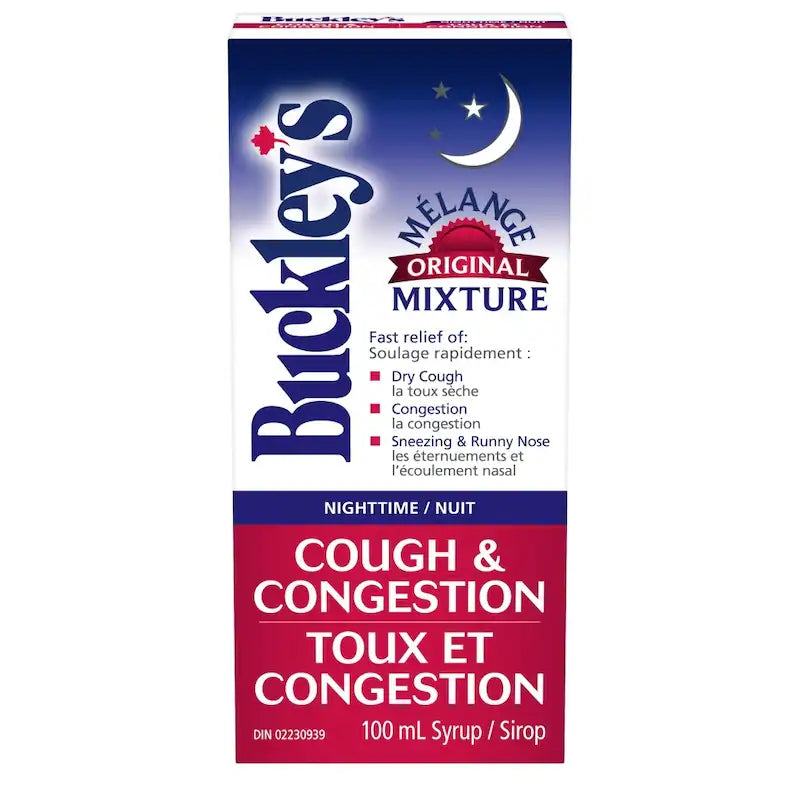 BUCKLEY'S BEDTIME 100ML SYRUP