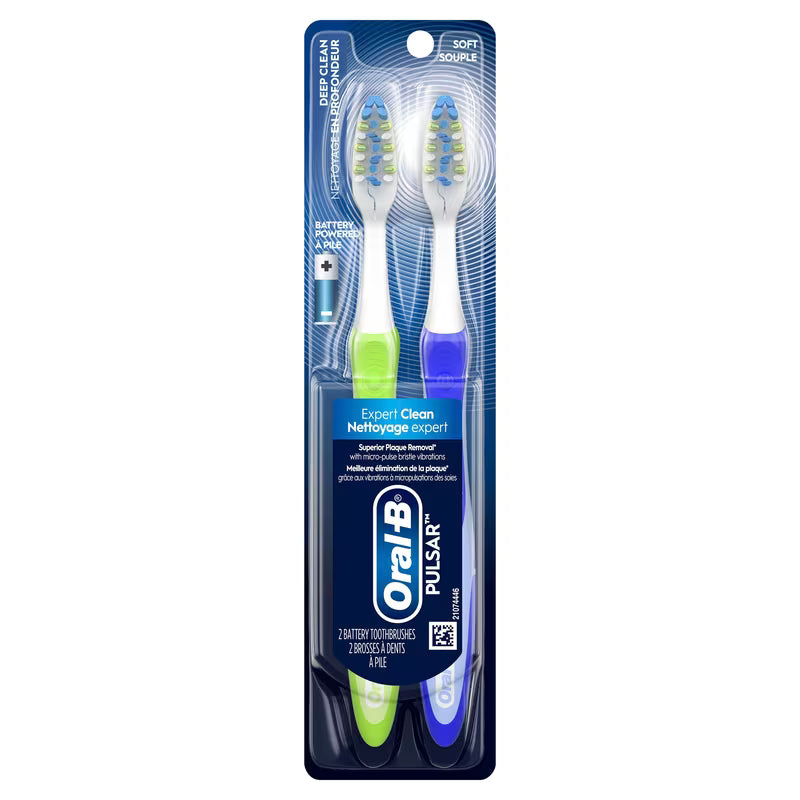 ORAL B PULSAR PRO-HEALTH TOOTHBRUSH SOFT 2