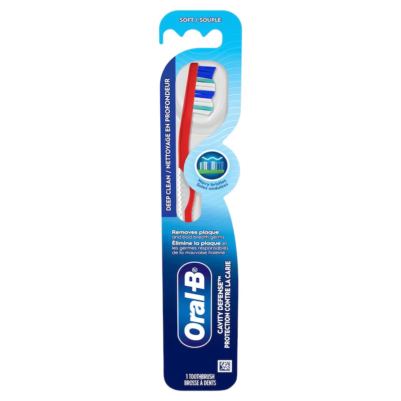 TOOTHBRUSH ORAL B CAVITY DEFENSE SOFT #40 pack of 6