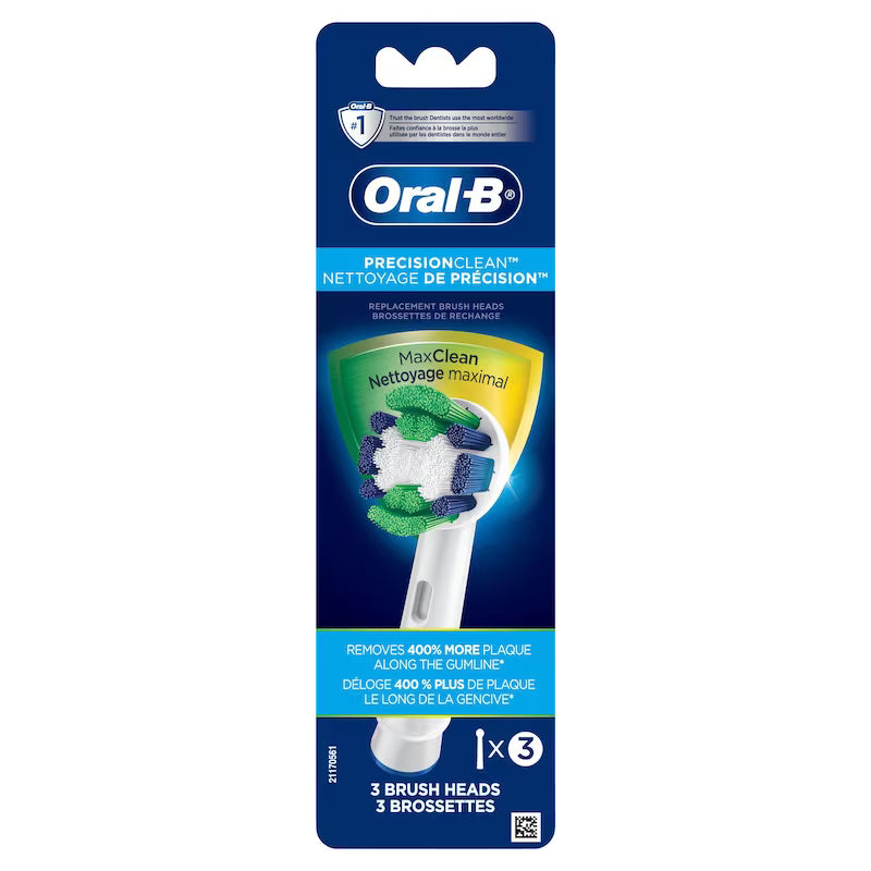 TOOTHBRUSH ORAL B REFILL PLAQUE BRUSH EB173 3