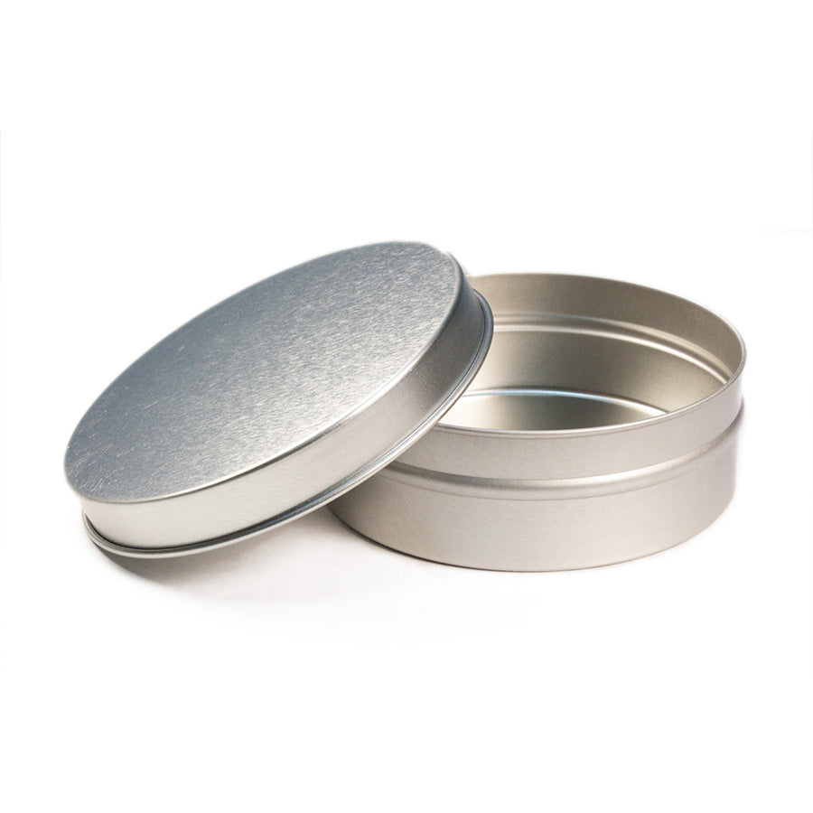 ACC - Deep Tin Solid Top Slip Style 4 oz Silver