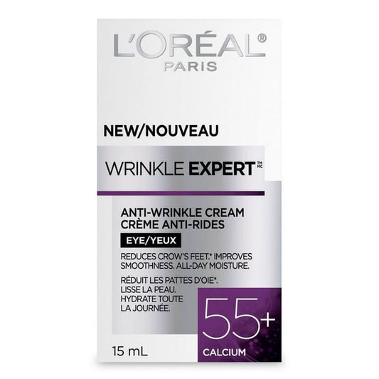 LOREAL WRINKLE EXPERT 55+ EYE CREAM 14GR
