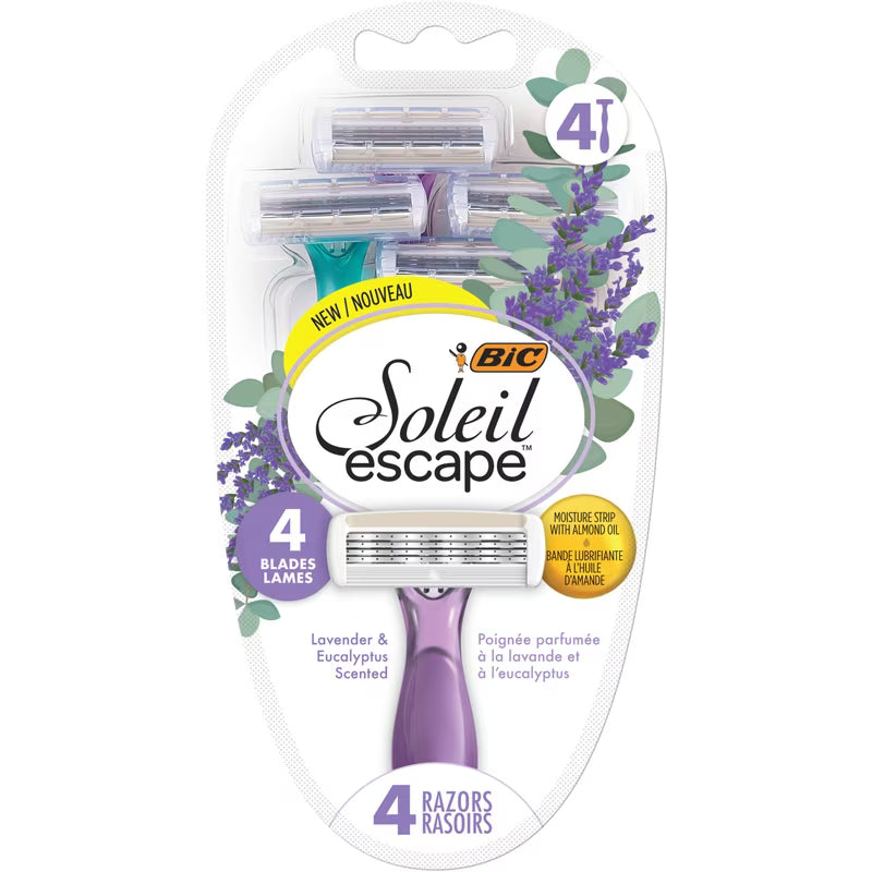 BIC RAZOR SOLEIL ESCAPE 4 BLADES