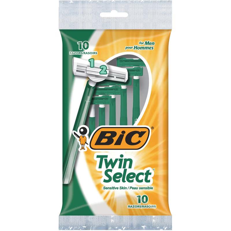 BIC TWIN SELECT SENSITIVE SKIN 10
