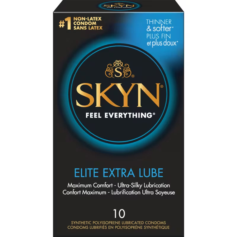 LIFESTYLES SKYN ELITE EXTRA LUBE 10
