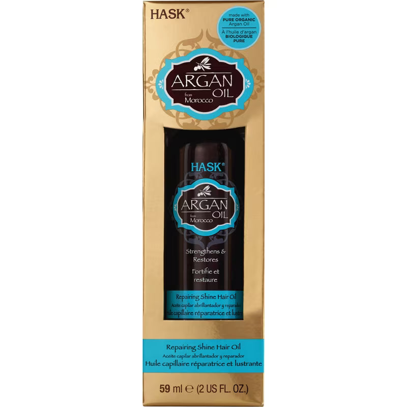 HASK ARGAN OIL REPEARING SHINE OIL PUMP 59ML