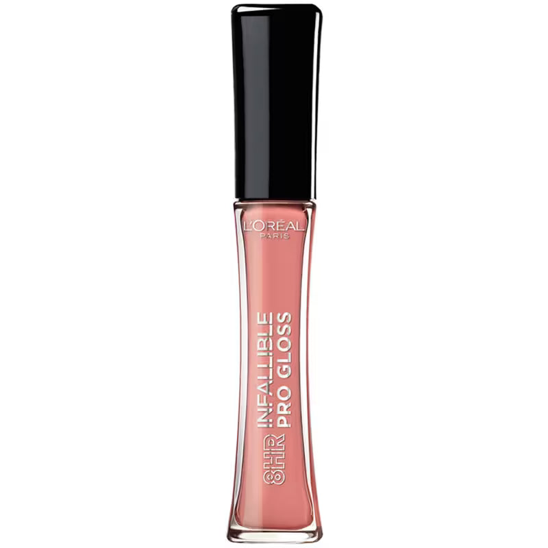 L'OREAL LIP GLOSS INFALLIBLE SHELL PINK pack of 2