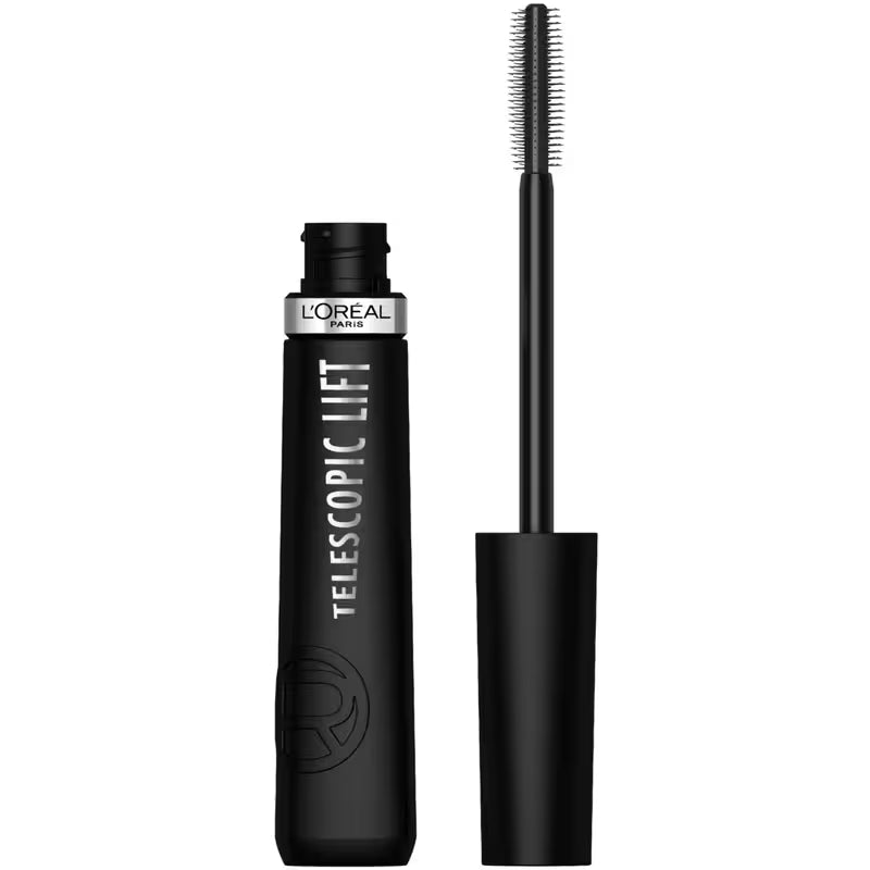 L'OREAL MASCARA TELESCOPIC LIFT BLACKEST BLACK pack of 3