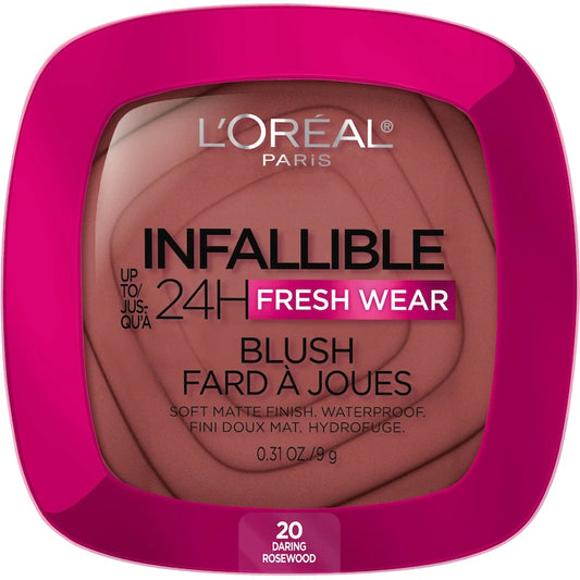 LOR INFALLIBLE 24H BLUSH DARING ROSEWOOD pack of 2