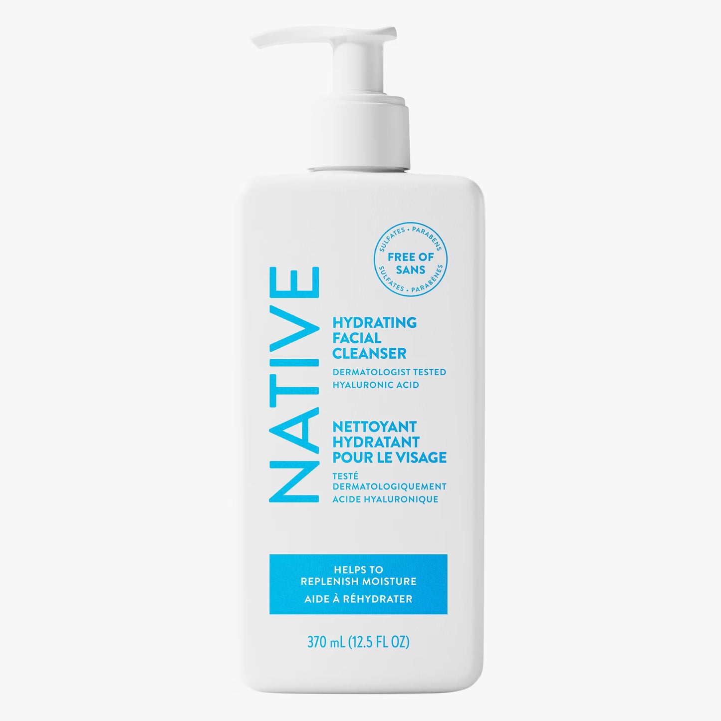 NATIVE HYDRATING CLEANS HYALU ACID SHEA BUTT 370ML