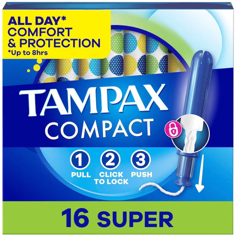 TAMPAX POCK PEARL TAMPON COMPACT SUPER UNSCENT 16