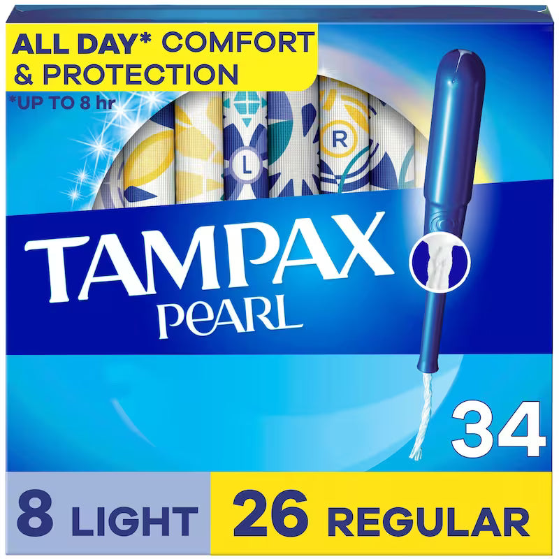 TAMPAX PEARL DUO PK UNSCENTED LIGHT/REGULAR 34