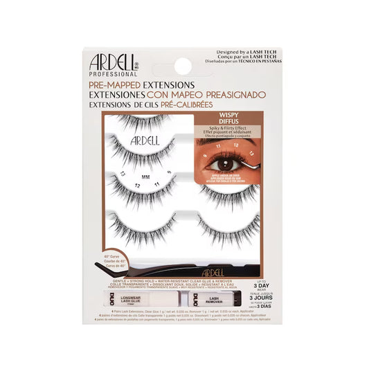 ARDELL EXTENSIONS PRE MAPPED WISPY pack of 4