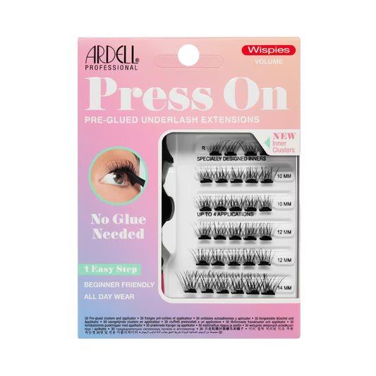 ARDELL PRESS ON EXTENSIONS WISPIES VOLUME pack of 4