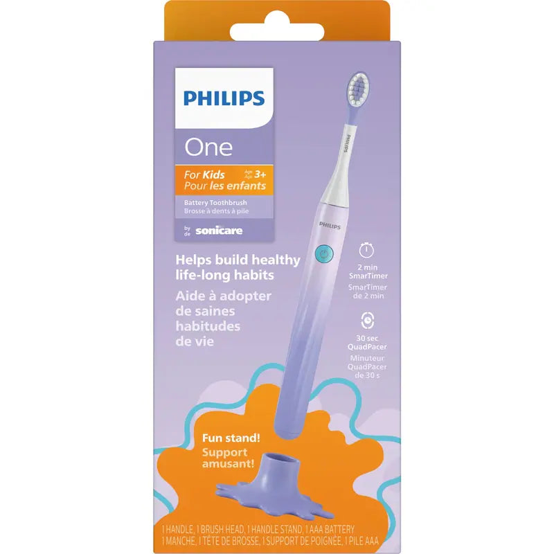 PHILIPS ONE TOOTHBRUSH BATTERY PURPLE