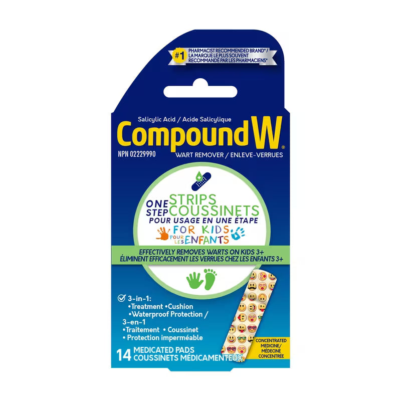COMPOUND W PADS KIDS 16 PAD