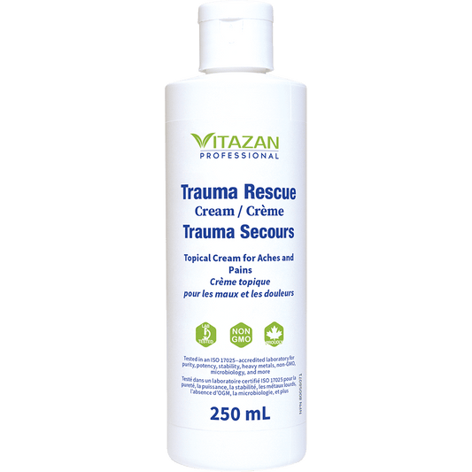 Vitazan    Trauma Rescue Cream (Topical Cream for Aches and Pains) 250 ml