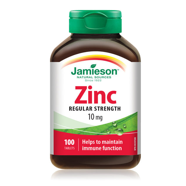 Jamieson    JMS Zinc 10mg 100's    100JMS Zinc 10mg