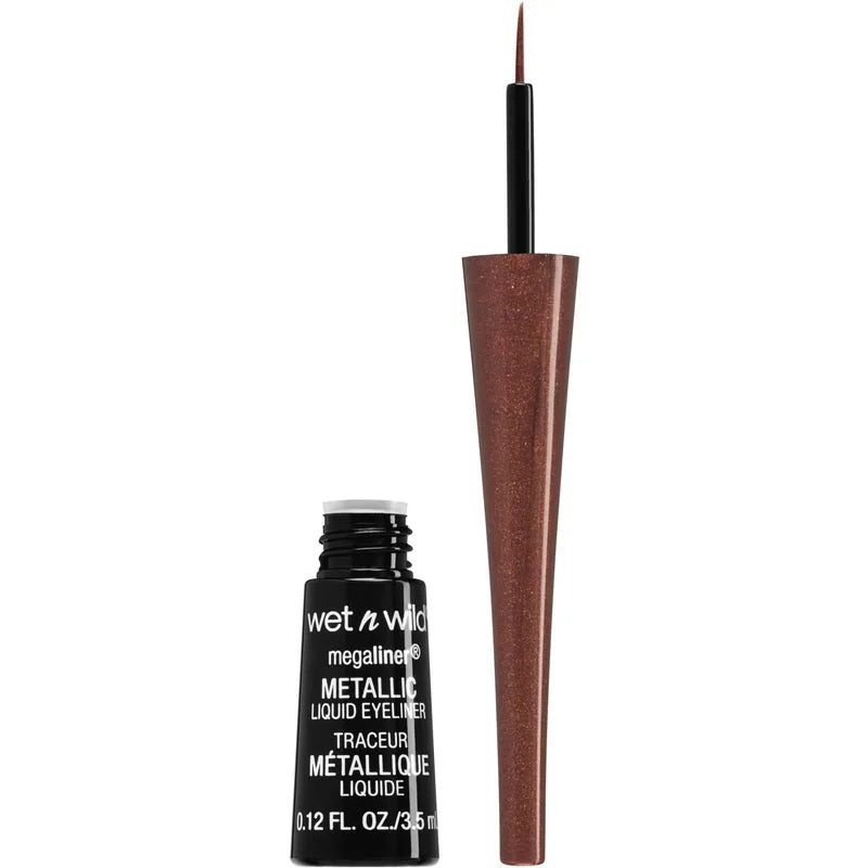 WET N WILD MEGALINIER EYELINER METALLIC BROWN pack of 3
