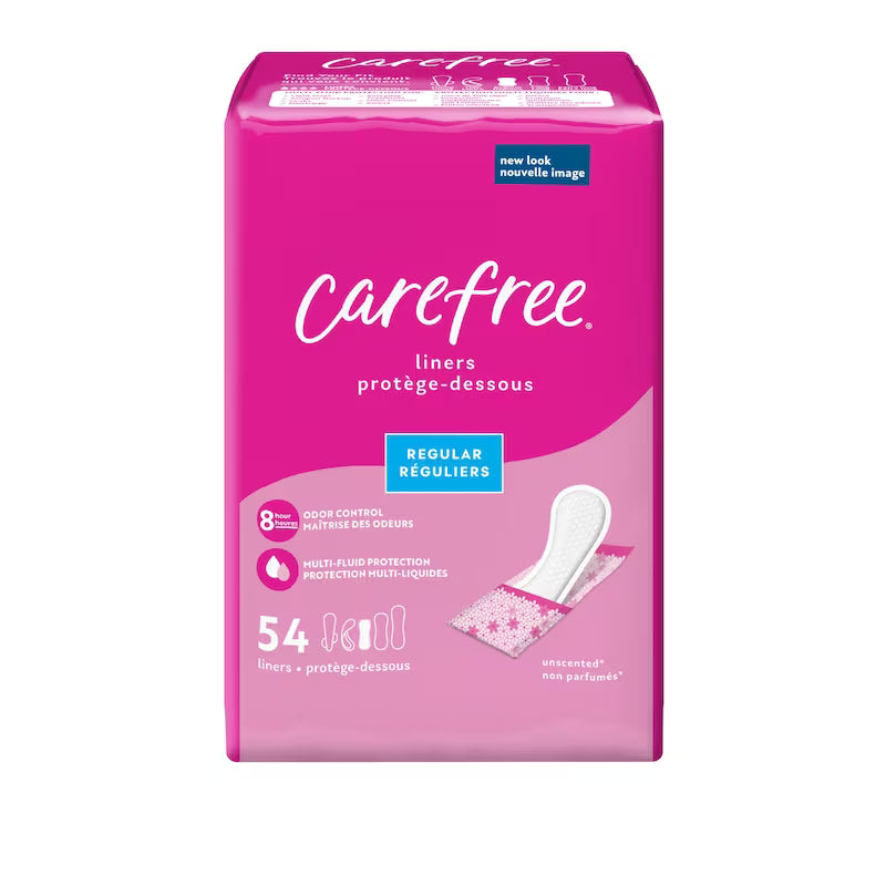 CAREFREE BODY SHAPE REGULAR TO GO 54 pack of 4