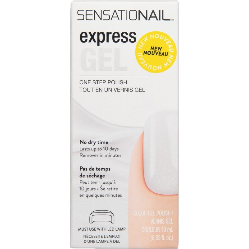 SENSATIONAIL EXPRESS NAIL POLISH CLAM SHELL pack of 2