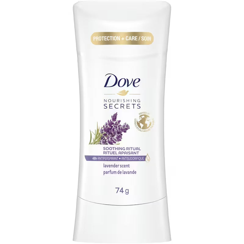 DOVE ANTIPERSPIRANT INVISIBILE LAVENDER 74G