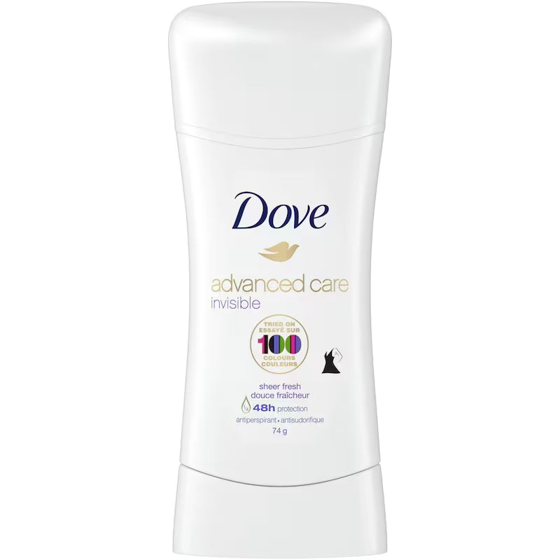 DOVE ANTIPERSPIRANT INVISIBLE SHEER FRESH 74G