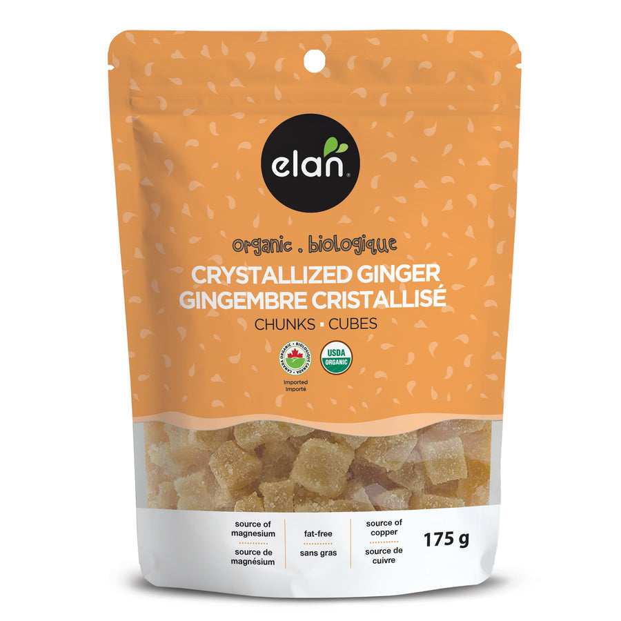 Elan Organics   Ginger Chunks   175 g