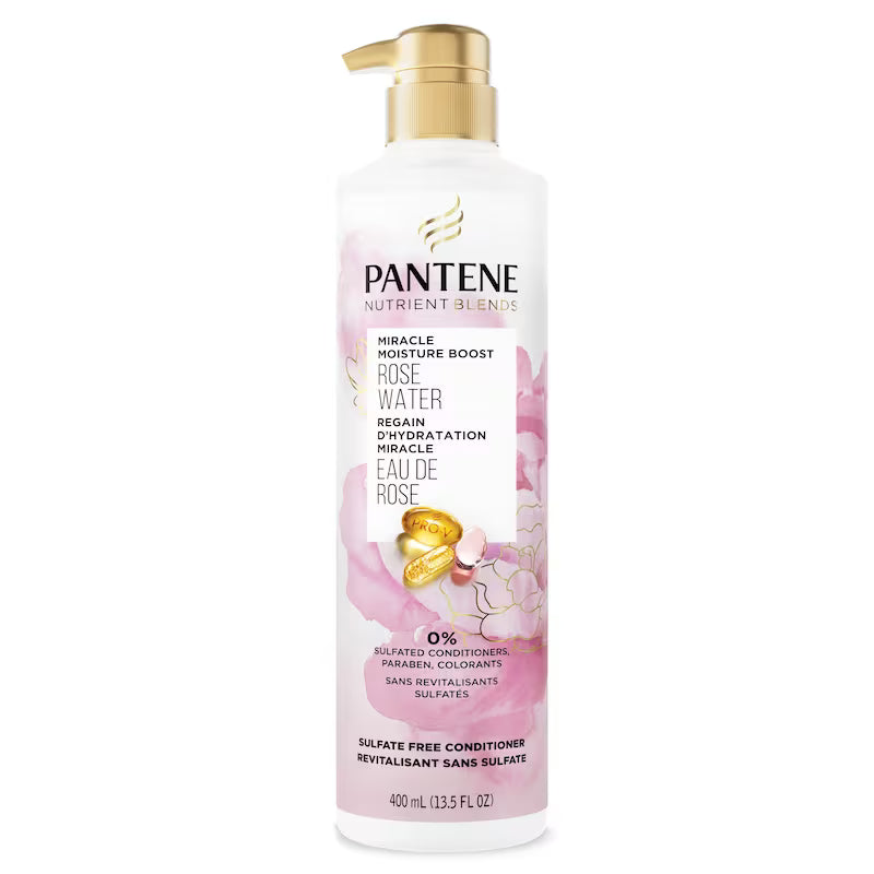 PANTENE CND MIRACLE BOOST W/ROSE WATER 400ML