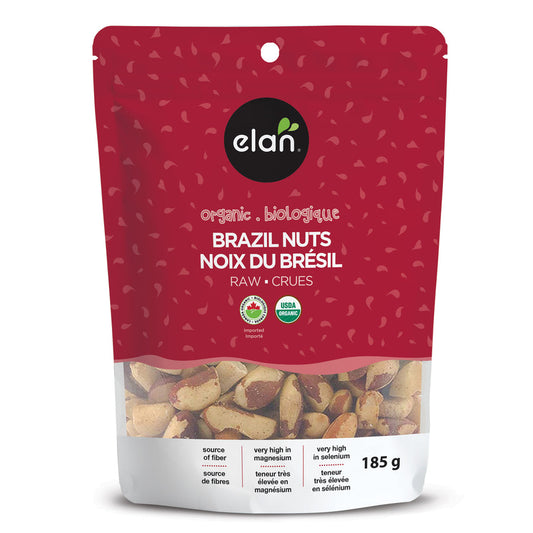 Elan Organics   Raw Brazil Nuts   185 g