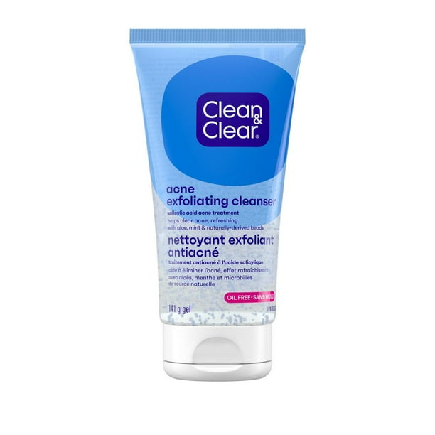 CLEAN&CLEAR ACNE EXFOLIATING SCRUB TRPLE ACTN 141G GEL