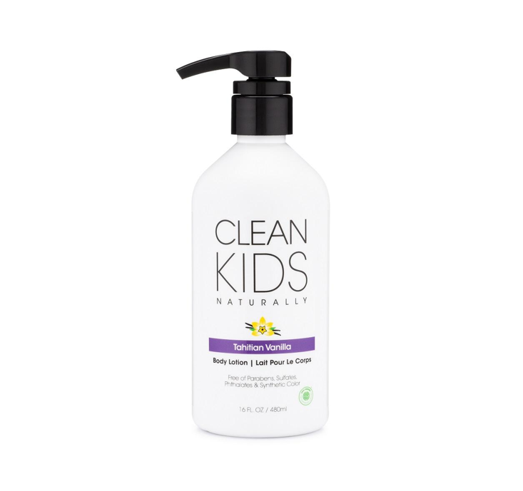 CLEAN KIDS NATURALLY    Tahitian Vanilla Body Lotion 480ml