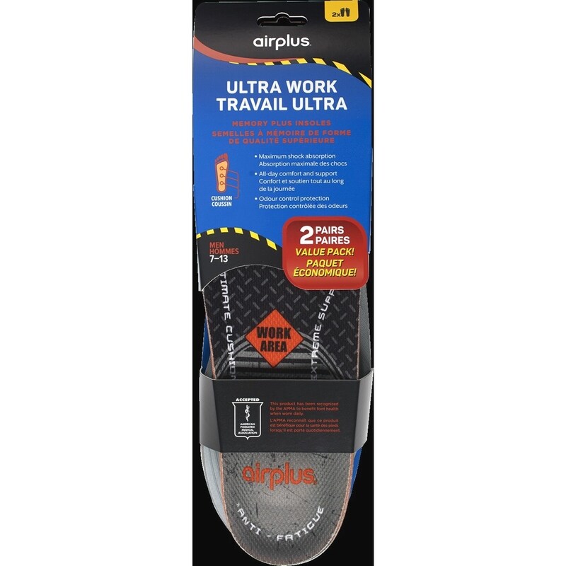 AIRPLUS ULTA WORK INSOLE MENS 2
