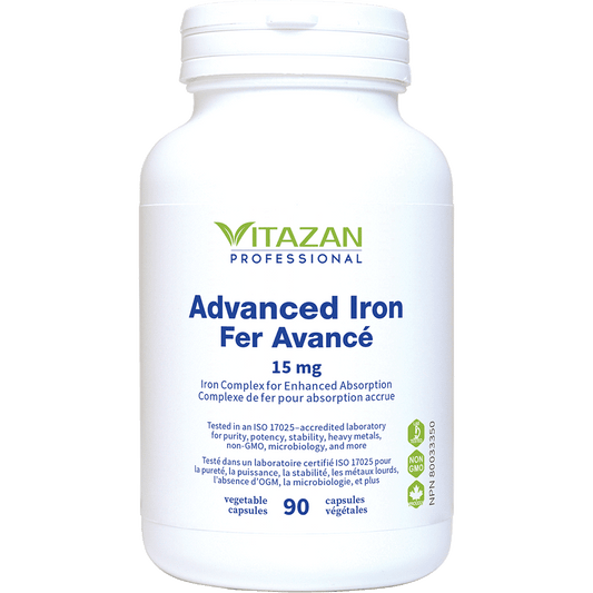 Vitazan    Advanced Iron (15 mg · High Absorption) 90 capsules
