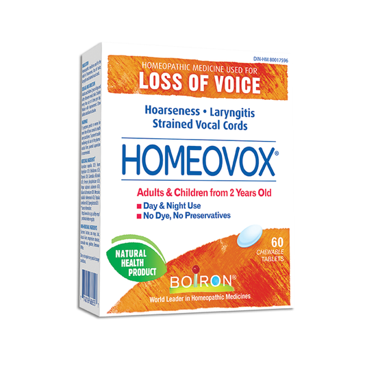Boiron   HOMEOVOX   60'S