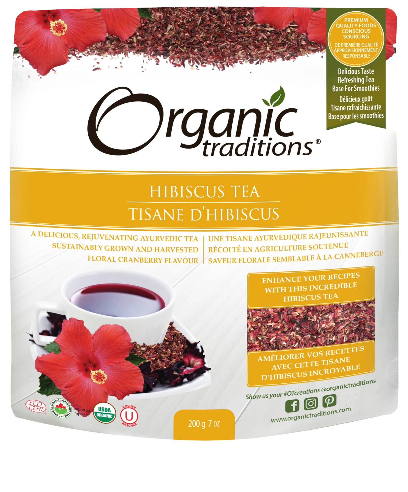 Advantage health    Hibiscus Tea Cut   200g