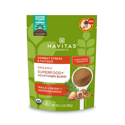 NAVITAS ORGANICS - Superfood+ Adaptogen Blend, Organic      178g