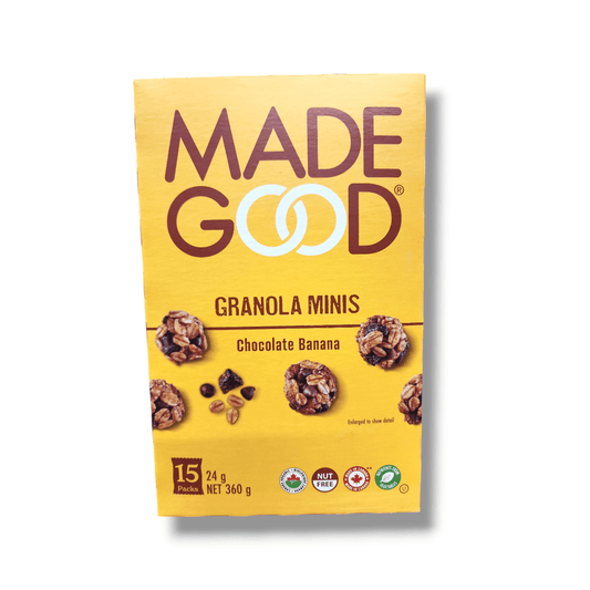 Made Good   Granola Minis   Chocolate Banana Granola Minis360G