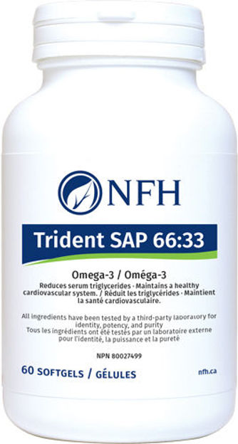 Trident SAP 66:33 (660 mg EPA, 330 mg DHA/softgel) 60 softgels unflavoured