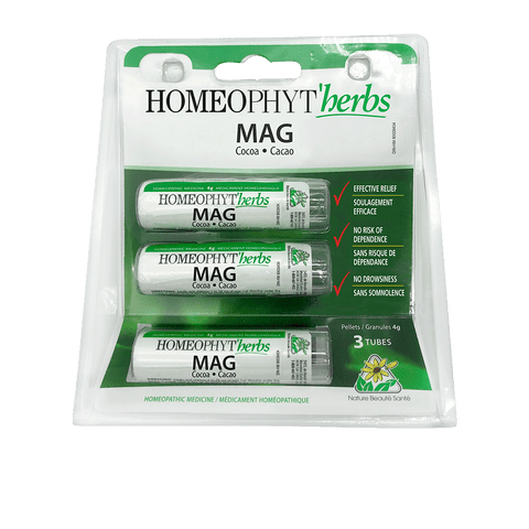 HOMEOPHYT'HERBS MAG (magnesium - cocoa) 3 tubes x 4 g