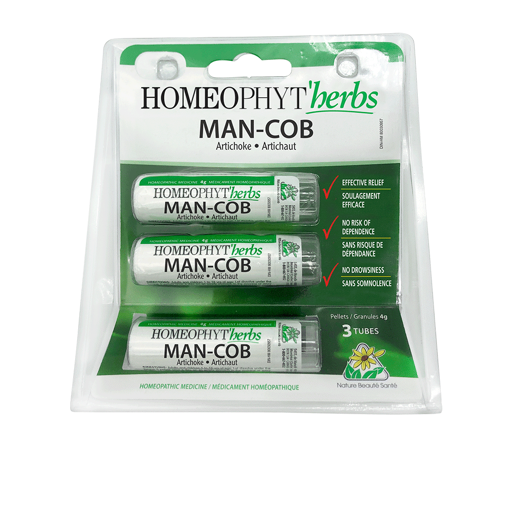 HOMEOPHYT'HERBS MAN-COB (mang.-cobalt - artichoke) 3 tubes x 4 g