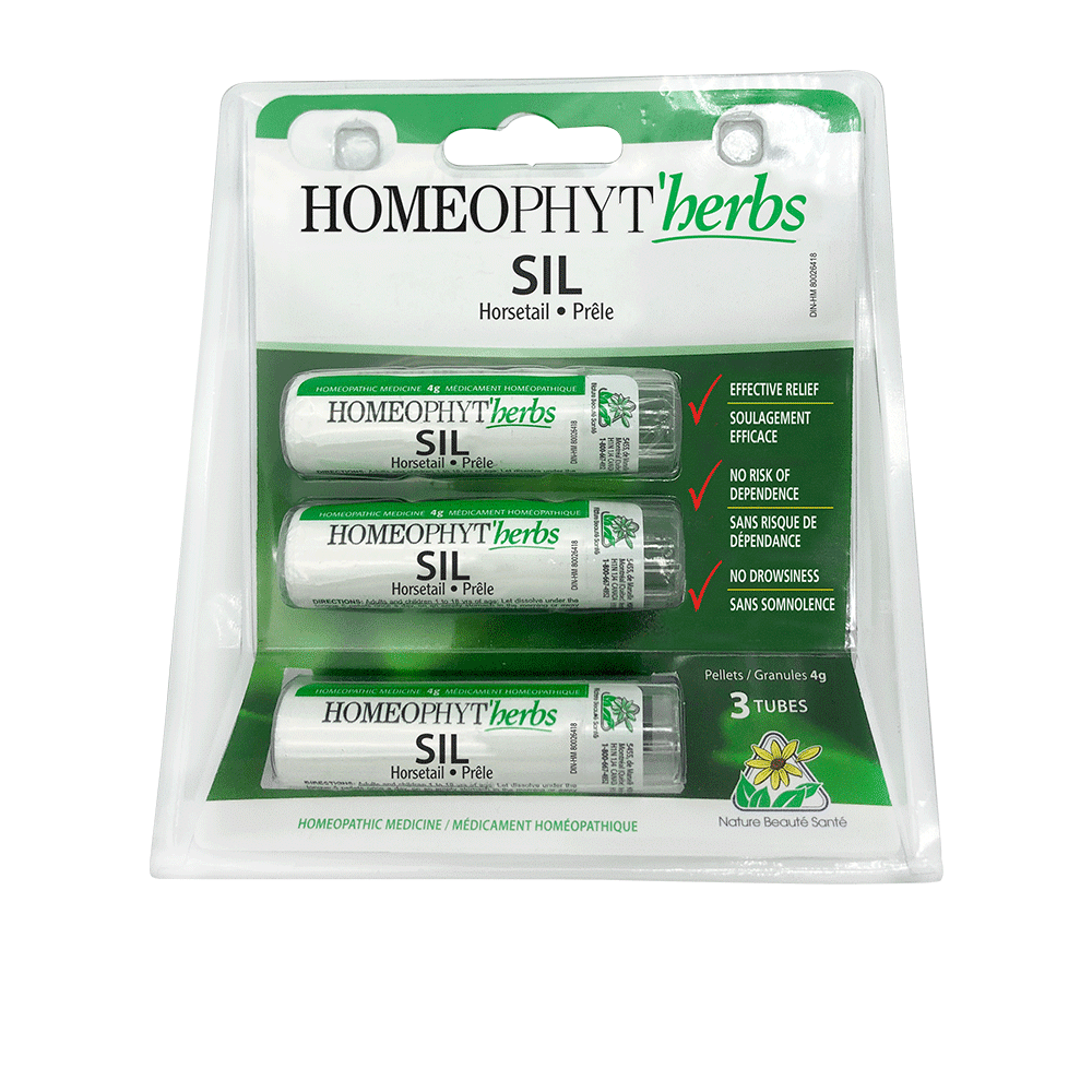 HOMEOPHYT'HERBS SIL (silica - horsetail) 3 tubes x 4 g
