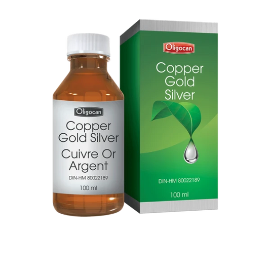 OLIGOCAN - TRACE MINERALS    Copper-Gold-Silver    100 ml
