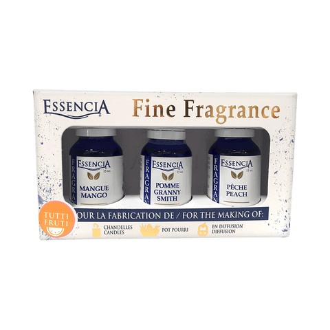 ESSENCIA Tutti Frutti Giftset Trio Fragrances 3 × 15 mL
